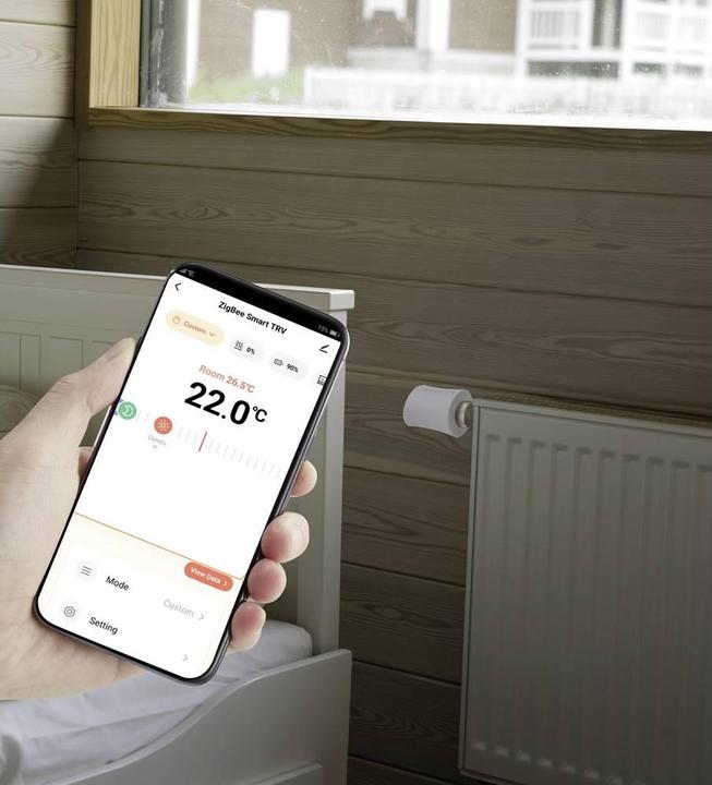 Actual product image Sygonix SY-6752918 Funk-Heizkörperthermostat elektronisch 5 bis 35 °C
