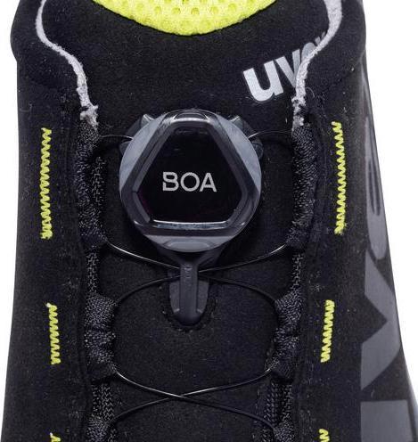 Actual product image Uvex Safety 1 Low shoes S2 65667 black, yellow width 10 size 42 (S2, 42)