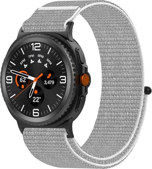 Produktbild Cover-Discount Samsung Galaxy Watch 8 - Nylon Stoff Band flexibel mit Klett (Nylon)