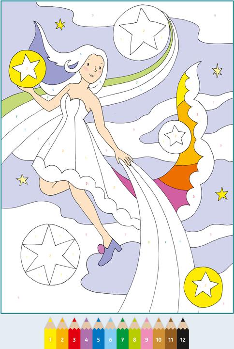 Actual product image Ravensburger CreArt Painting by Numbers from 5: Rainbow Land