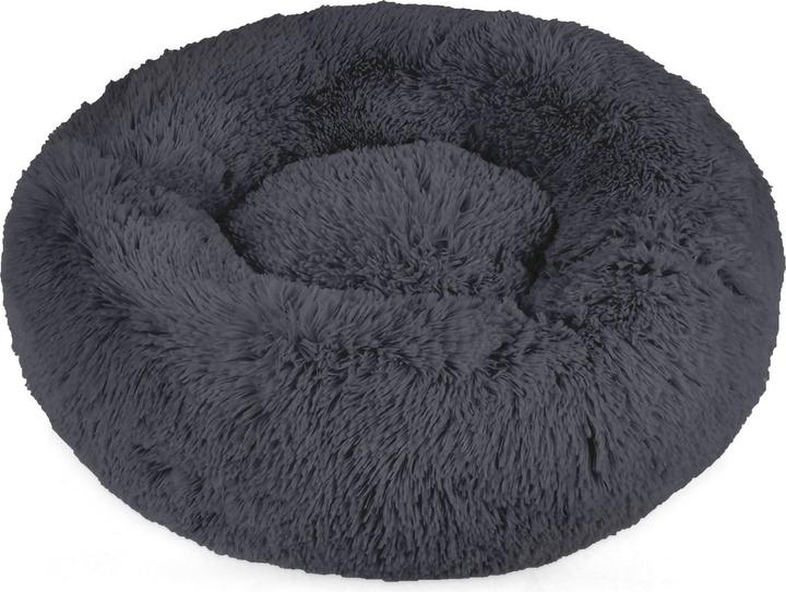 Image du produit Intirilife Lit pour animaux domestiques en gris diamètre 60 cm (Chat, Chien)