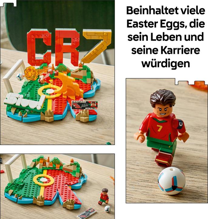 Actual product image LEGO Cristiano Ronaldo - Football highlights (43012, LEGO Editions)