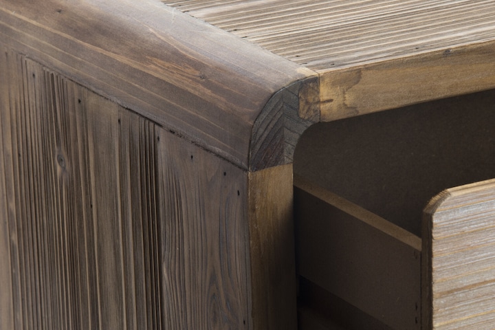 Actual product image DKD Home Decor Console Wood Metal (115 x 30 x 96 cm)