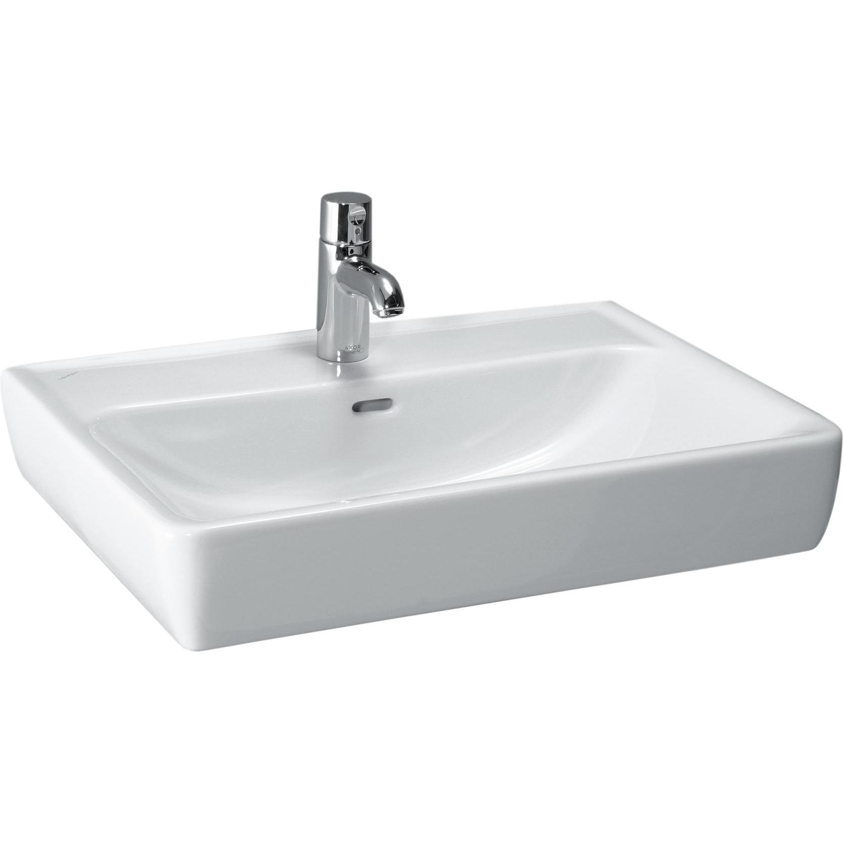 Laufen, Waschbecken, Aufsatzwaschtisch PRO A m ÜL 1 HL-Ausf. 550x480mm weiss (480 mm, 550 mm)