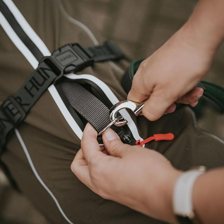 Image du produit Hunter Dogcoat Nordby 25, olive - (203431) (25, Peignoir pour chien)