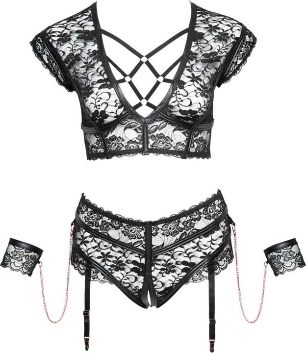Immagine prodotto Cottelli Collection Set di reggiseni Bondage 4XL (4XL)