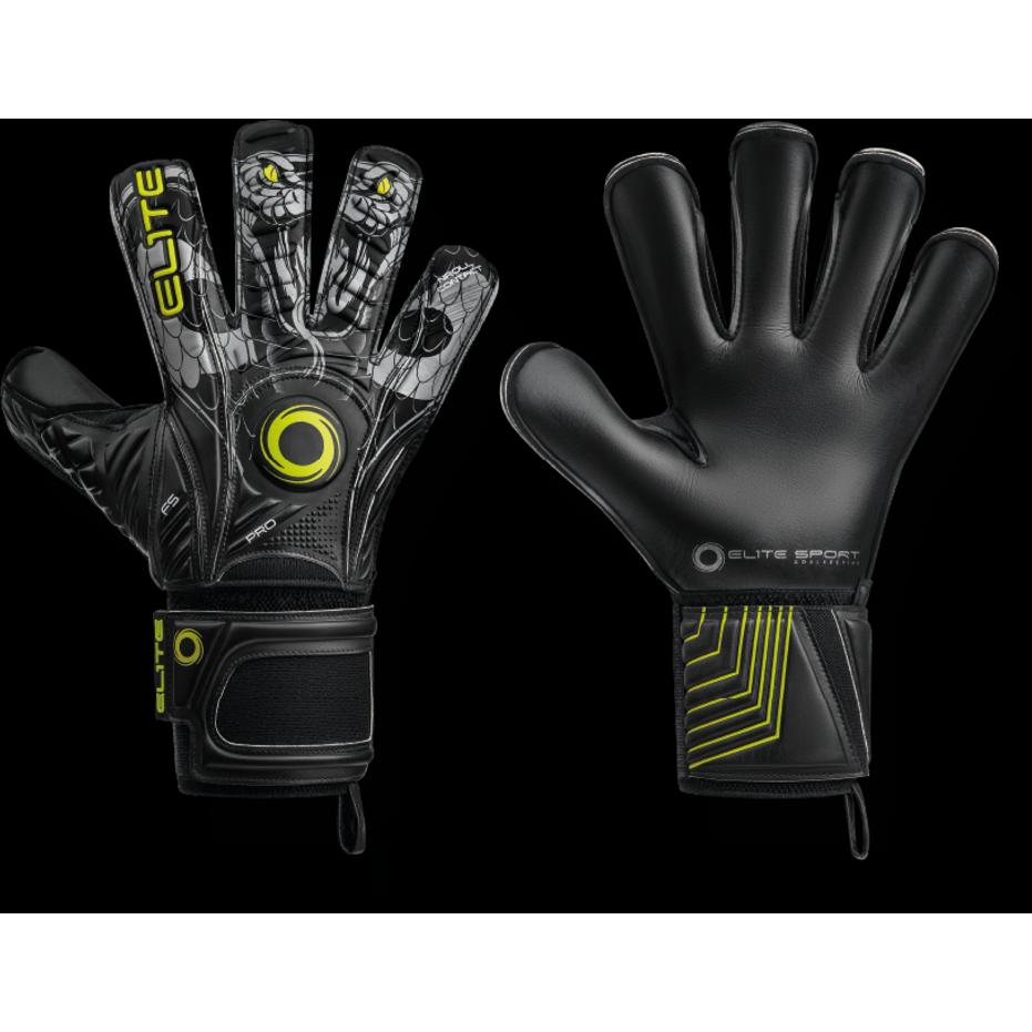 Elite, Handschuhe, Torwarthandschuhe Vibora, Gelb, Schwarz, (6)