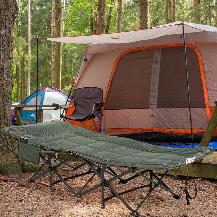 Image du produit Outsunny Lit de camp pliable avec sac