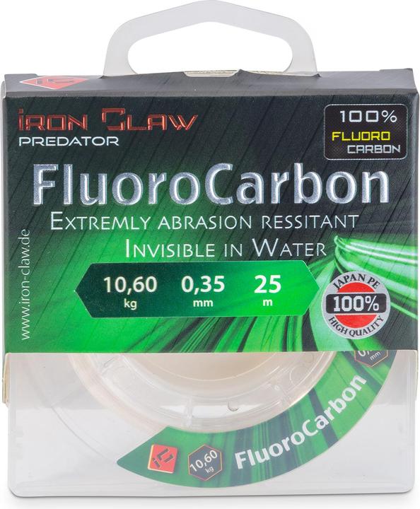 Produktbild Iron Claw 100% Fluorocarbon 25m 0,28mm (0.28 mm)