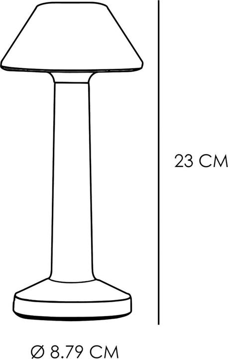 Produktbild ImagiLights Moments 2, Metal Skirt, Wireless Lampe, ohne Fernbedienung und Ladegerät (100 lm)