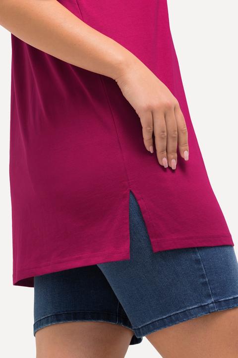 Produktbild Ulla Popken T-Shirt, Rundhalsausschnitt, Relaxed, Halbarm (68)