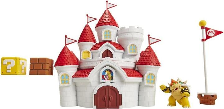 Actual product image Jakks Pacific Super Mario - Mushroom Kingdom Castle Playset (58541-4L)
