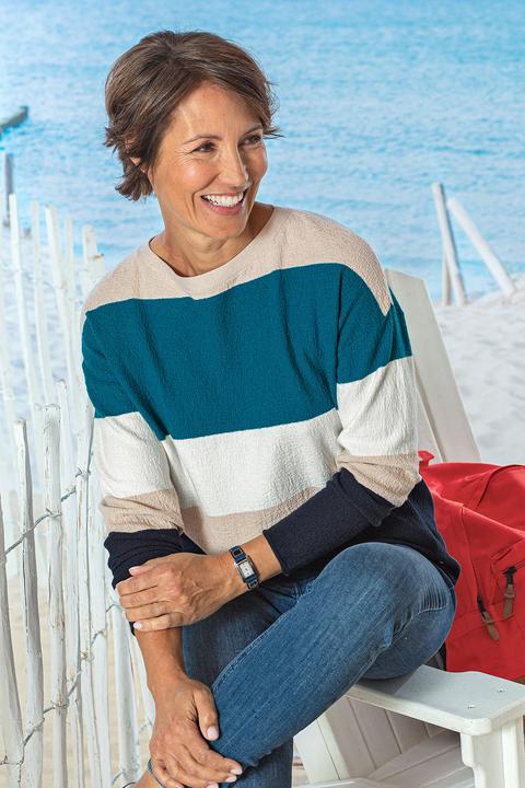 Produktbild Betty Barclay Betty & Co Blockstreifen-Pullover (44)