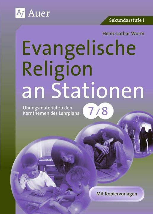 Produktbild Evangelische Religion an Stationen (Deutsch, Heinz-Lothar Worm, 2021)