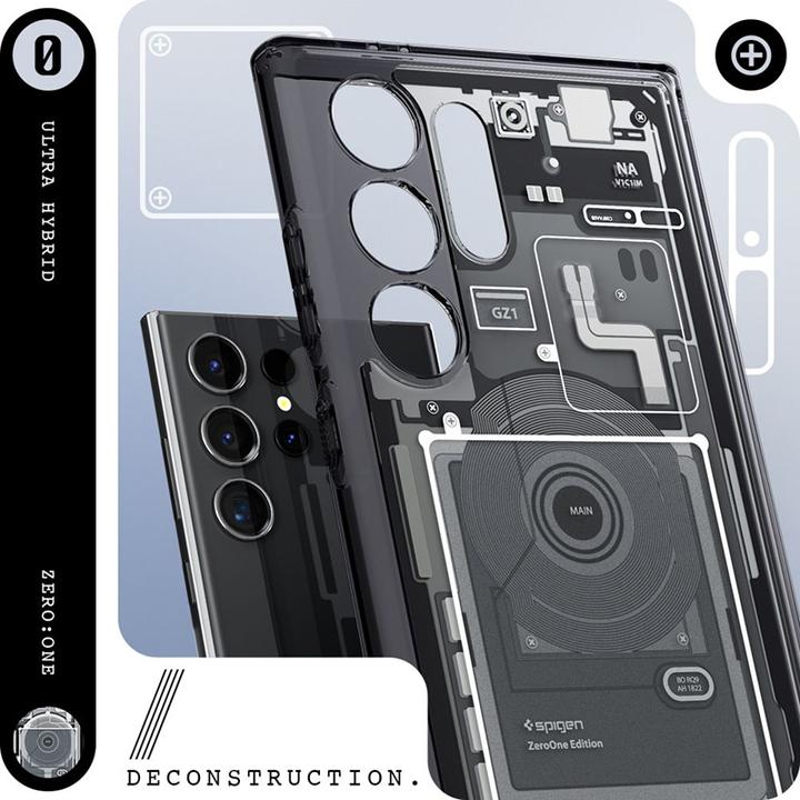 Actual product image Spigen Ultra Hybrid Zero One (Samsung Galaxy S24 Ultra)