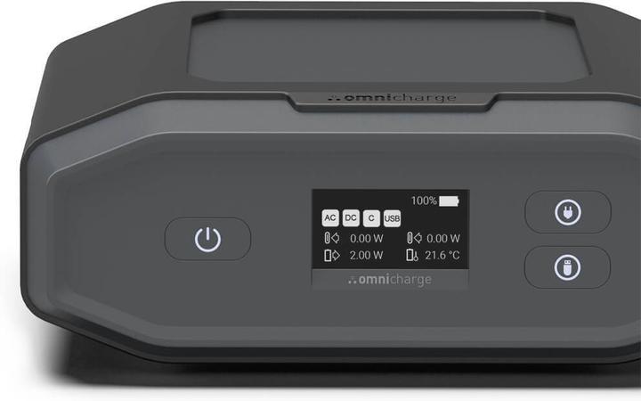Actual product image Omnicharge Power Station Omni Ultimate 2022 Pro Bundle 142 Wh (142 Wh, 1.95 kg)