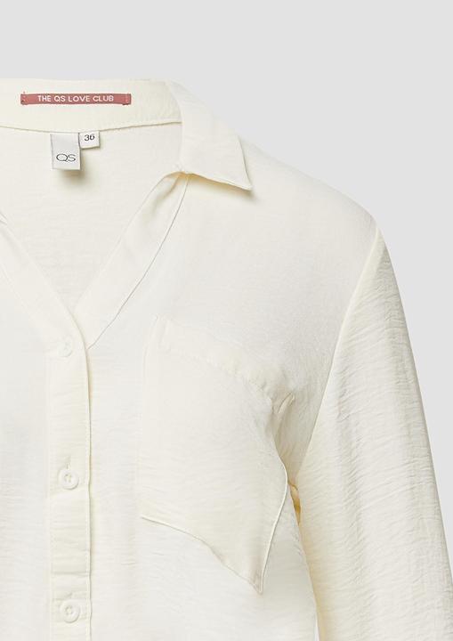 Immagine prodotto s.Oliver Bluse Crêpebluse mit Turn-up-Ärmel (34)