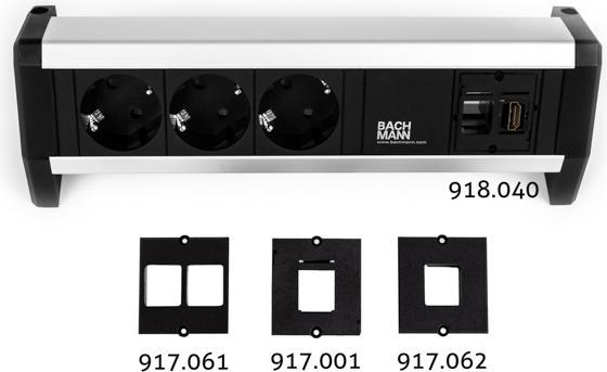 Produktbild Bachmann Buchse HDMI Keystone 2.0 (0.04 m, HDMI, 2.0)