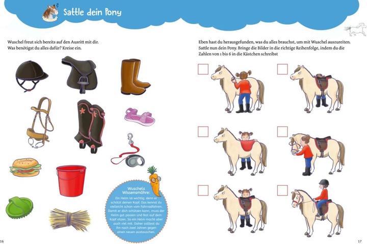 Productafbeelding Mein Pony-Mitmachbuch