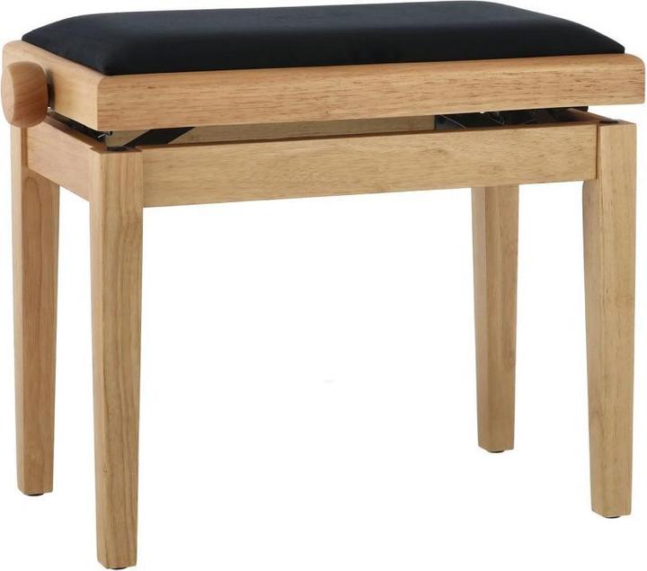 Fuse Pianobank Standard light oak/ black Velour