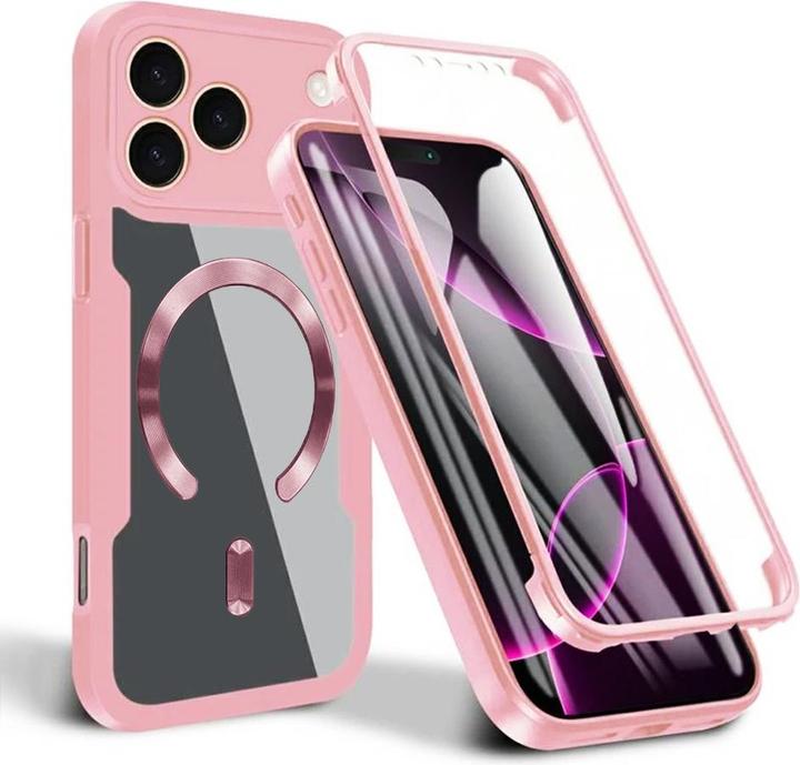 Produktbild Techsuit - ColorVerse 360 MagSafe Series + Screen Protector - iPhone 17 Pro Max - Pink (Apple iPhone 17 Pro Max)