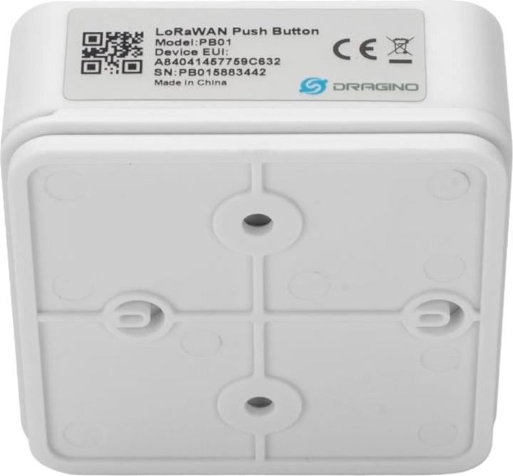 Immagine prodotto Dragino PB01 Pulsante LoRaWAN rosso 868MHz