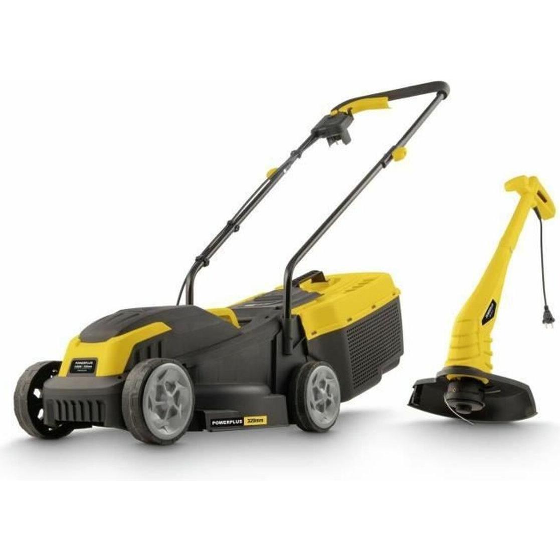 Powerplus, Tosaerba, Elektrischer Rasenmäher POWXG62205T 1300 W 220-240 V 32 cm 32 L (Corrente elettrica)