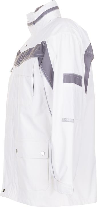 Produktbild Planam unisex Winterjacke PLALINE weiss, zink Grösse 3XL (3XL)