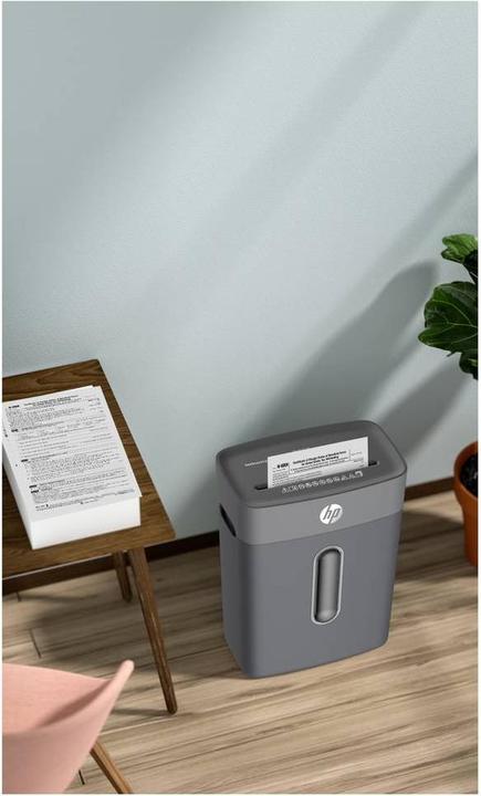 Produktbild HP OneShred 815CC Aktenvernichter 8 Blatt Partikelschnitt P-4 15 l Vernichtet a (Partikelschnitt)