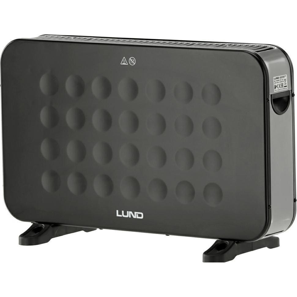 Toya Grzejnik Konwektorowy 2000w Czarny, Radiatore, Nero