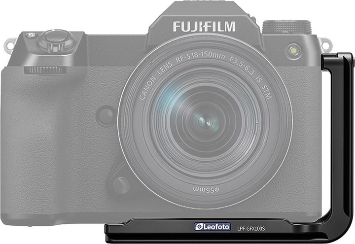 Actual product image Leofoto LPF-GFX L-bracket for Fuji GFX cameras (Stand adapter)