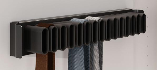 Image du produit Peka Metall Porte-ceinture/cravate fixe CONERO