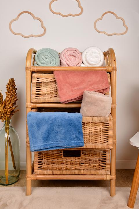 Actual product image Doudou et Compagnie Decke 70x100cm terracotta (100 x 70 cm)