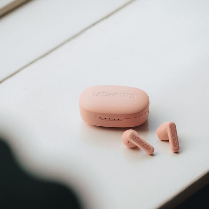 Produktbild Urbanista Copenhagen Bluetooth True Wireless In-Ear Kopfhörer Dusty Pink (32 h, Kabellos)