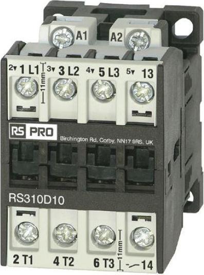 RS PRO Leistungsschütz 230 V-Spule, 3 400 V / 22 A 11 kW