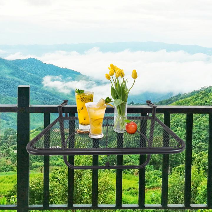 Actual product image Outsunny Balcony hanging table (60 cm)