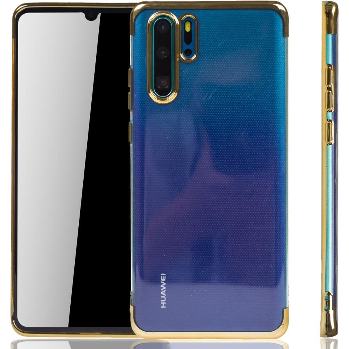 König Design Huawei P30 Pro Hülle Case Handy Cover Schutz Tasche Schutzhülle Bumper Etui Gold (Huawei P30 Pro), Smartpho...