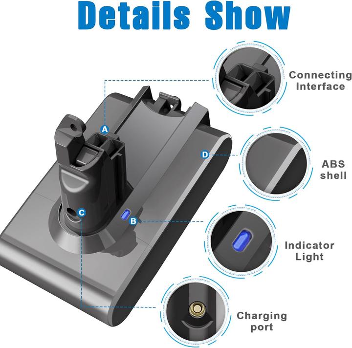 Actual product image Battool Replacement battery