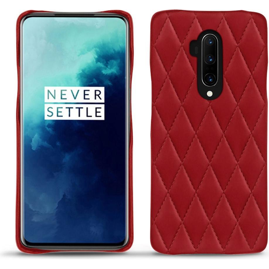 Noreve Lederschutzhülle (OnePlus 7T Pro), Smartphone Hülle, Rot