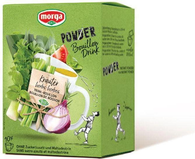 Image du produit Morga PowerPowder BouillonDrink aux herbes bio