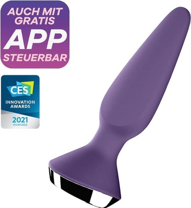 Produktbild Satisfyer Plug-ilicious 1 Plug Vibrator - Purple