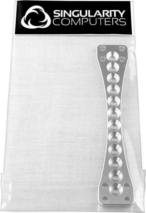 Actual product image Singularity Computers universal backplate