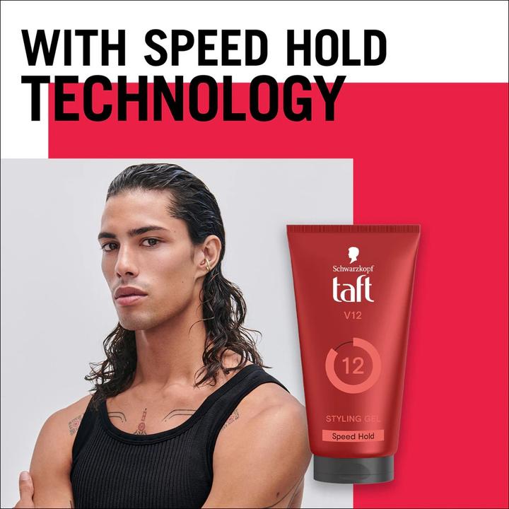 Produktbild Schwarzkopf Taft V12 Styling Hair Gel 150Ml (Haargel, 150 ml)