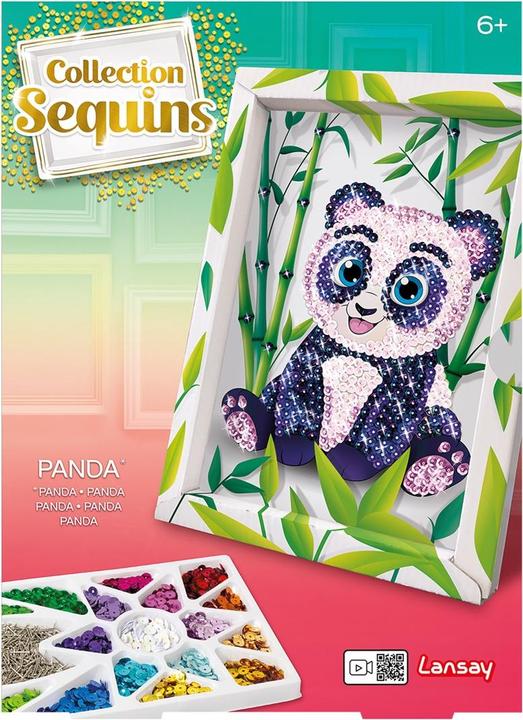 Produktbild Lansay Paillettenkunst Panda