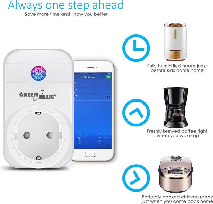 Produktbild Greenblue WiFi-Steckdose