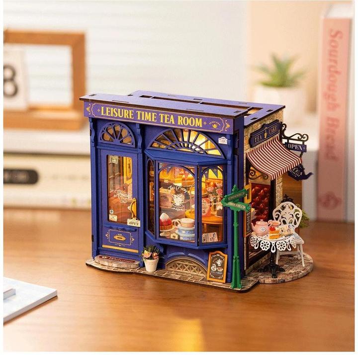 Actual product image Robotime Tea room kit