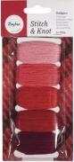 Actual product image Rayher Cotton Yarn Set Red 50m (50 m)