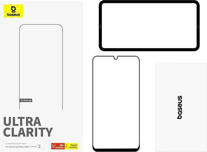 Produktbild Baseus Tempered Glass Screen Protector Diamond for Samsung A03S (1 Stk., Samsung Galaxy A03s)
