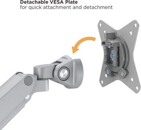 Image du produit Max Hauri Bras de moniteur avec compensation de poids (Tables, 32", 9 kg)