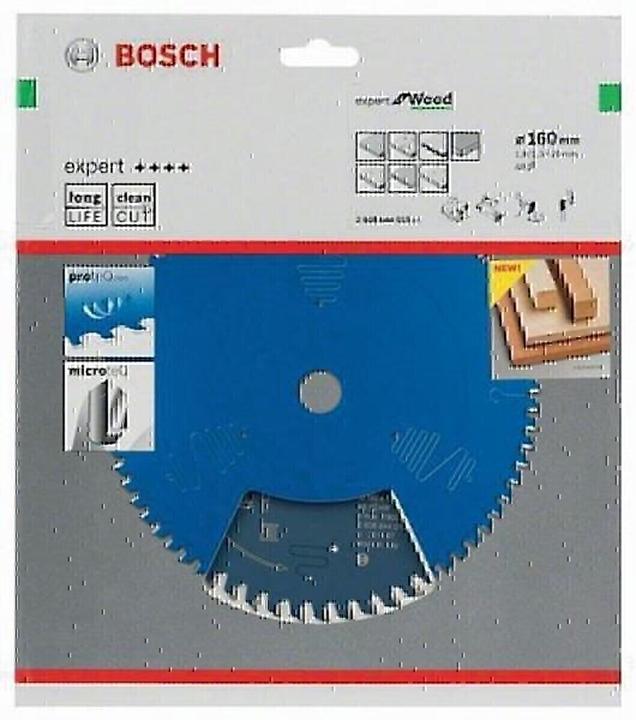 Produktbild Bosch Professional Zubehör EXPERT Wood Kreissägeblatt, 160x20 mm, T48